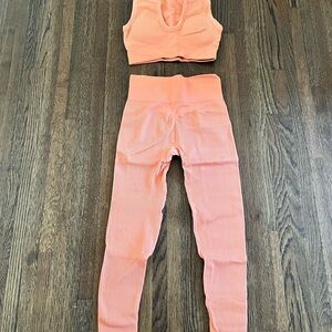 Peach Activewear Set